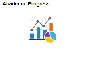 ctcLink academic progress tile screenshot