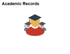 ctcLink academic records tile screenshot