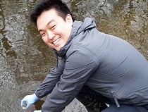 DH sampling in wetland