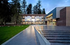 image of Cascadia CC3 building looking across plaza