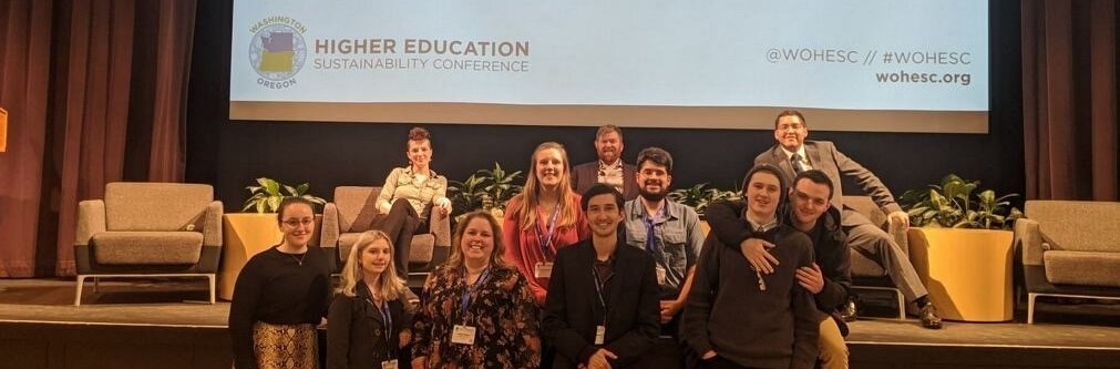 Students attending WOHESC conference