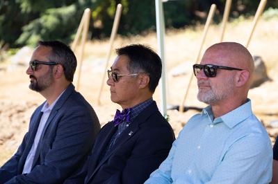 STEM Building Groundbreaking - Palumbo, Yeigh, Murray