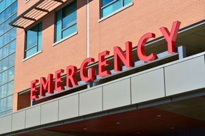 image of emergency sign